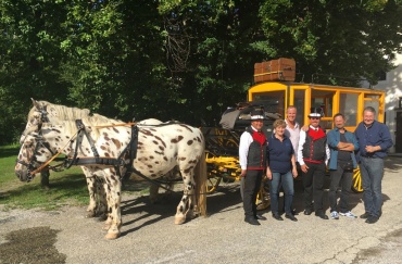 Schmankerlparcours mit historischer k.k. Postkutsche und Meet & greet ... Ren&eacute; Rumpold-