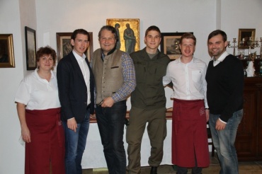 Besuch von Sebastian Kurz-