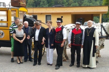 Schmankerlparcours mit historischer k.k. Postkutsche mit Meet and greet ... Andreas Steppan-